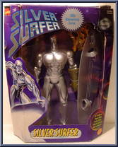 Silver Surfer (10" Scale) from Silver Surfer - 30th Anniversary manufactured by Toy Biz [Front]