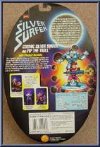 Cosmic Silver Surfer with Pip the Troll from Silver Surfer - Alien Fighters manufactured by Toy Biz [Back]