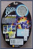 Star Surfer from Silver Surfer - Cosmic Power Blasters manufactured by Toy Biz [Back]