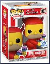 Evil Homer from Simpsons - Pop! Vinyl Figures manufactured by Funko [Front]