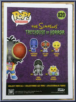 Fly Boy Bart from Simpsons - Pop! Vinyl Figures manufactured by Funko [Back]