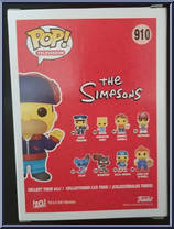 Mr. Plow from Simpsons - Pop! Vinyl Figures manufactured by Funko [Back]
