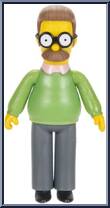 Ned Flanders from Simpsons - Mini manufactured by Jakks Pacific [Loose]