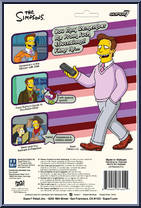 Someone's in the Kitchen with DNA (Troy McClure) from Simpsons - ReAction Figures manufactured by Super7 [Back]