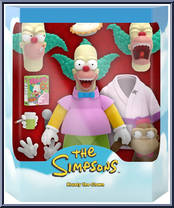 Krusty the Clown from Simpsons - Ultimates manufactured by Super7 [Front]