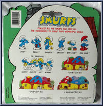 Smurf from Smurfs - Basic Series manufactured by Bikin [Back]