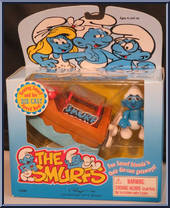 Boating Smurf and his Speedboat Action Figure