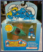 Pilot Smurf and his Airplane Action Figure