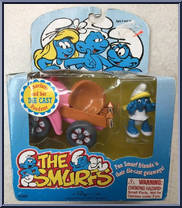 Smurfette and her Roadster Action Figure