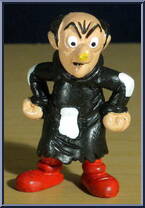 Furious Gargamel from Smurfs - Gargamel manufactured by Peyo [Loose]