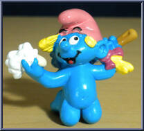 Bathing Smurfette from Smurfs - Smurfettes manufactured by Peyo [Loose]