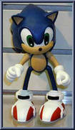Sonic (Skis) from Sonic Adventure - Series 2 manufactured by ReSaurus [Loose]