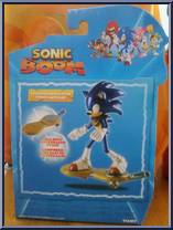 Sonic from Sonic Boom - Vinyl manufactured by Tomy [Back]