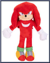Knuckles from Sonic the Hedgehog 3 - Plush manufactured by Jakks Pacific [Loose]