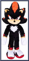 Shadow (Deluxe) from Sonic the Hedgehog 3 - Plush manufactured by Jakks Pacific [Loose]