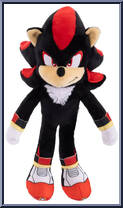 Shadow from Sonic the Hedgehog 3 - Plush manufactured by Jakks Pacific [Loose]