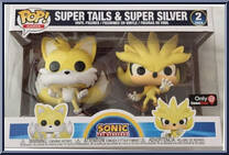 Super Tails & Super Silver from Sonic the Hedgehog - Pop! Sets manufactured by Funko [Front]
