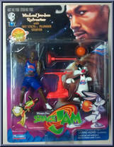 Michael Jordan / Sylvester from Space Jam - Basic Series manufactured by Playmates [Front]