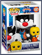 Sylvester & Tweety from Space Jam - Pop! Vinyl Figures manufactured by Funko [Front]
