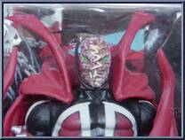 Spawn (Hamburger Head) from Spawn - Series  1 manufactured by McFarlane [Hamburger Head]
