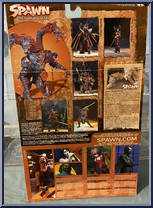 Jyaaku the Nightmare from Spawn - Series 19 - Samurai Wars manufactured by McFarlane [Back]