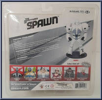 Omega Spawn from Spawn - Series 30 - Adventures of Spawn manufactured by McFarlane [Back]