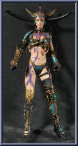 Skull Queen from Spawn - Series 11 - Dark Ages Spawn manufactured by McFarlane [Loose]