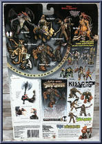 Spawn (Black Knight) from Spawn - Series 11 - Dark Ages Spawn manufactured by McFarlane [Back]
