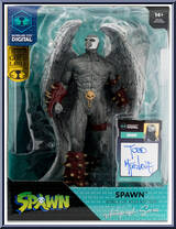 Spawn (Wings of Redemption) (Gold Label) from Spawn (2020 Series) - Statues manufactured by McFarlane [Front]