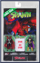 Spawn / Anti-Spawn from Spawn (2020 Series) - Page Punchers - 3" Scale manufactured by McFarlane [Front]