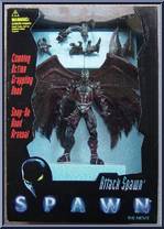 Attack Spawn from Spawn - Movie - Deluxe Movie Figures manufactured by McFarlane [Front]