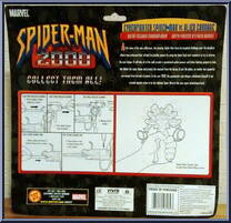 Cyber Fighter Spider-Man vs Alien Carnage from Spider-Man (2000) - Multi-Packs manufactured by Toy Biz [Back]