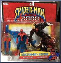 Future Spider-Man vs Alien Venom from Spider-Man (2000) - Multi-Packs manufactured by Toy Biz [Front]