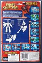 Iron Man from Spider-Man (2000) - Shape Shifters - 2004 manufactured by Toy Biz [Back]