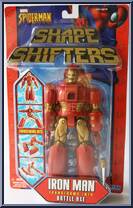 Iron Man from Spider-Man (2000) - Shape Shifters - 2004 manufactured by Toy Biz [Front]