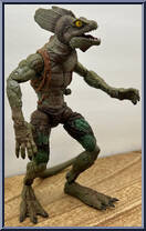 Lizard (Tail Attack) from Spider-Man (2000) - Series 10 manufactured by Toy Biz [Loose]