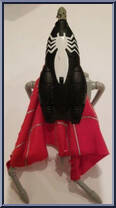 Spider-Man (Black Costume) from Spider-Man (2000) - Series  9 manufactured by Toy Biz [Loose]