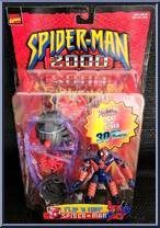 Spider-Man (Flip 'n Trap) from Spider-Man (2000) - 2000 with Video manufactured by Toy Biz [Front]