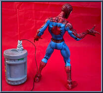 Spider-Man (Magnetic Shoot & Grab) from Spider-Man (2000) - Series  7 manufactured by Toy Biz [Loose]