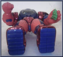 Spider-Man from Spider-Man (2000) - Mech Tech Battle Armor manufactured by Toy Biz [Loose]