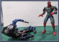 Spider-Man (Sky Sled) from Spider-Man (2000) - 2000 manufactured by Toy Biz [Loose]