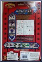 Spider-Man (Spider-Sense) from Spider-Man (2000) - Shape Shifters - 2002 manufactured by Toy Biz [Back]