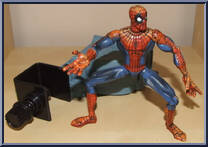 Spider-Man (Flip 'N Zip) from Spider-Man (2000) - Series  7 manufactured by Toy Biz [Loose]