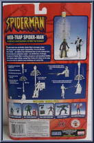 Spider-Man (Web-Trap) from Spider-Man (2000) - Series 14 manufactured by Toy Biz [Back]