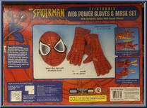 Web Power Gloves & Mask Set from Spider-Man (2000) - Role Playing manufactured by Toy Biz [Back]