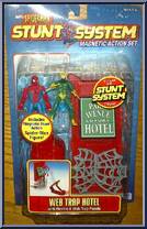 Web Trap Hotel from Spider-Man (2000) - Stunt System - Series 1 manufactured by Toy Biz [Front]