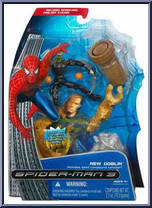 New Goblin from Spider-Man 3 - Movie - Ooze Attack manufactured by Hasbro [Loose]