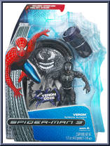 Venom (Symbiote Mutation) from Spider-Man 3 - Movie - Ooze Attack manufactured by Hasbro [Front]
