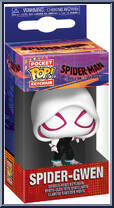 Spider-Gwen from Spider-Man - Across the Spider-Verse - Pop! Keychains manufactured by Funko [Front]