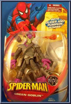 Green Goblin (Glider and Pumpkin Bombs) from Spider-Man - Classics - Basic Series manufactured by Hasbro [Front]